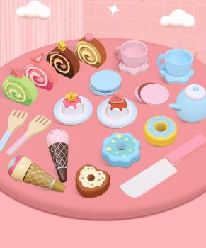 360Home Rosa Torte Kuchen Spielzeug Küchenspielzeug